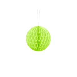 Honeycomb Ball, apple green, 10cm