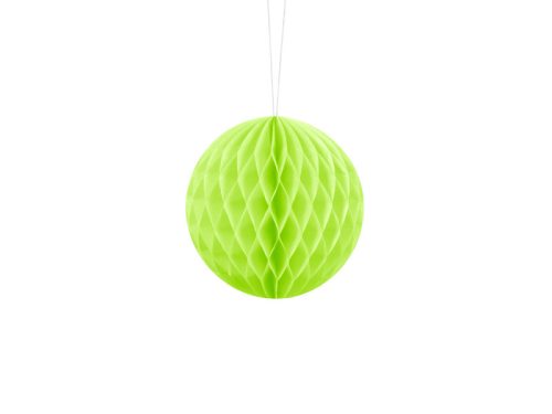 Honeycomb Ball, apple green, 10cm