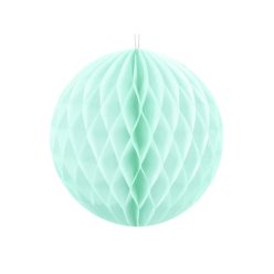 Méhsejt gömb, világos menta, 10cm