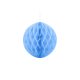 Honeycomb Ball, light blue, 20cm