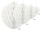 Méhsejt gömb, fehér, 30 cm