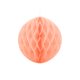 Honeycomb Ball, light peach, 30cm