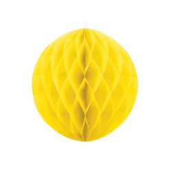 Méhsejt gömb, sárga, 30cm