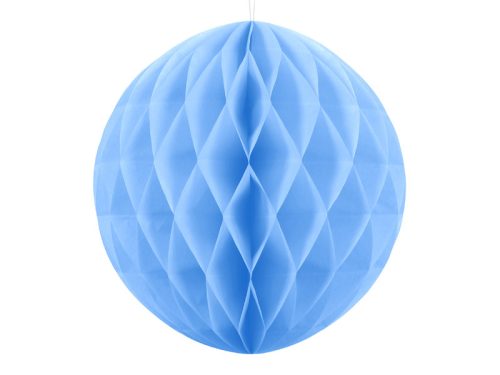 Honeycomb Ball, light blue, 40cm