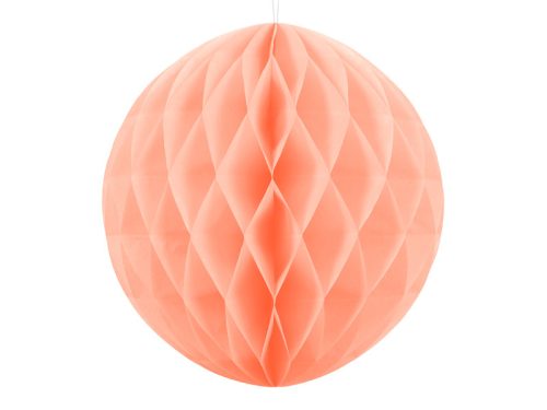 Honeycomb Ball, light peach, 40cm