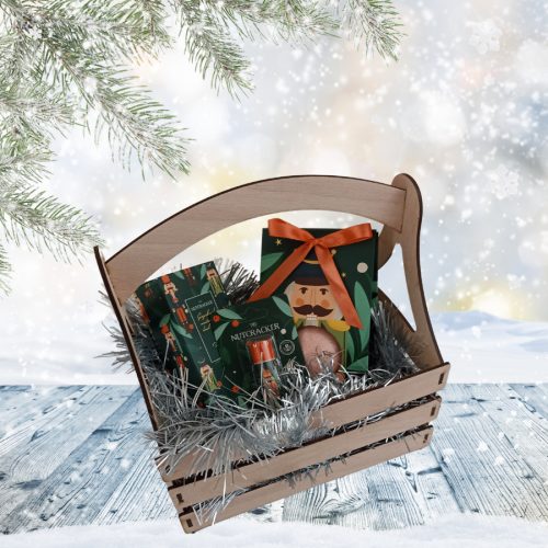 Karácsonyi diótörő ajándékcsomag - narancs és méz illat