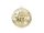 Hanging decoration Disco ball, gold, 30 cm