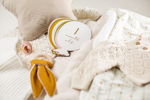 Mérföldkő kártyák Lufi, mix, 11,5x17 cm