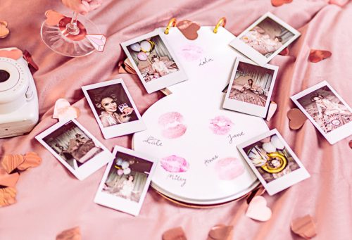 Vendégkönyv - Gyűrű, 17x27 cm