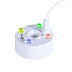  LED-es párakészítő, párologtató, mini ködgép - fehér