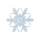 LED-es ablakdísz, öntapadós, hidegfehér LED