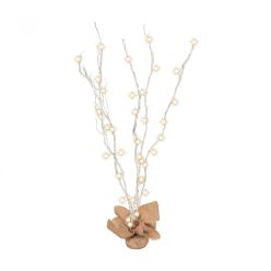   Világító 120 cm-es ágak,  40 db LED,  fehér színű, ismétlődő időzítés, beltéri