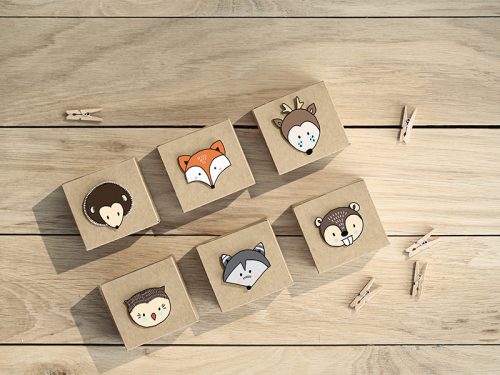 Fa csipeszek, natúr fa (1 pkt / 20 db.)