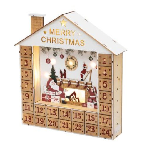 LED-es adventi naptár - üres