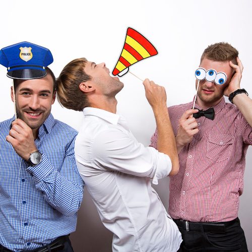 Vicces kellékek fotózáshoz - rendőr mix