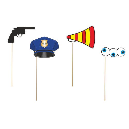 Vicces kellékek fotózáshoz - rendőr mix