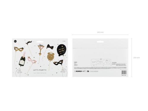 Fotókellékek Bulizzunk, mixeljünk (1 pkt / 9 db.)