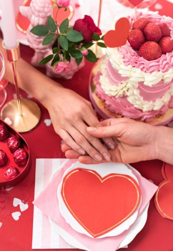 Konfetti szívek, 1,6x1,6 cm, fehér, 15g