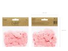 Konfetti körök, világos rózsaszín, 15g
