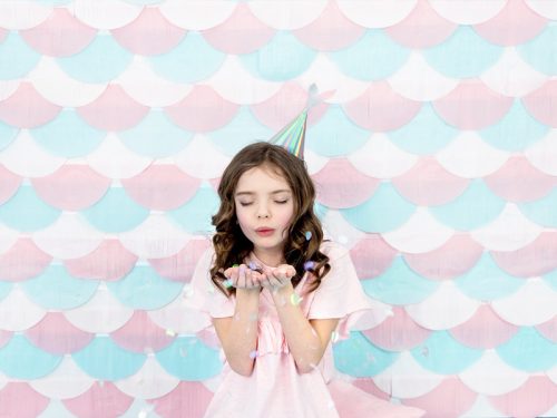 Konfetti körök, irizáló, 15g