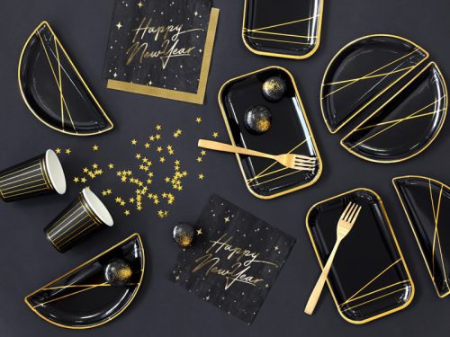 Konfetti csillagok, arany, 10mm, 30g