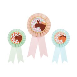 Horse Rosettes, mix (1 pkt / 3 pc.)