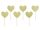 Cupcake feltét Sweet Love - Hearts (1 db / 6 db)