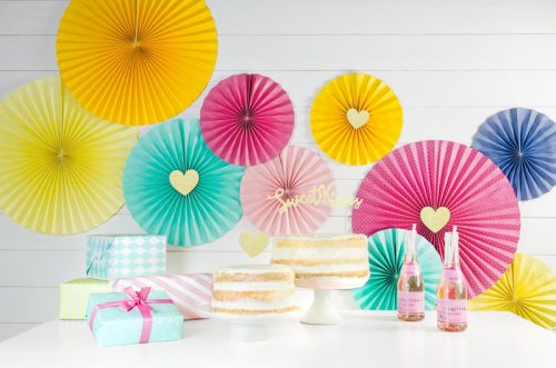 Cupcake feltét Sweet Love - Hearts (1 db / 6 db)