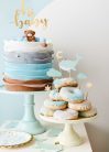 Cupcake feltét - Bálna, 11-13,5 cm (1 db / 7 db)