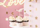 Cupcake feltét - Gólya, 11-12 cm (1 db / 7 db)