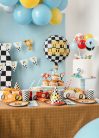 Cupcake feltét - autók, 12 cm (1 db / 4 db)
