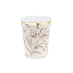 Flowers Cups, mix, 220 ml (1 pkt / 6 pc.)