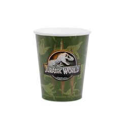 Jurassic World papír pohár, 250 ml, mix, 6 darabos csomag