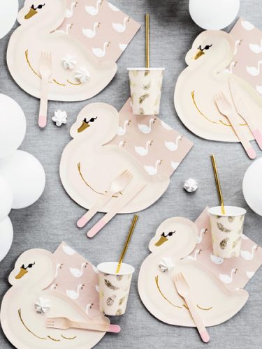 Papírpoharak Lovely Swan, 260 ml (1 db / 6 db.)
