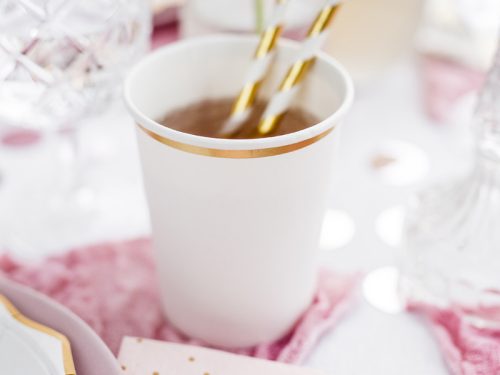 Fehér csészék, 260 ml (1 db / 6 db)