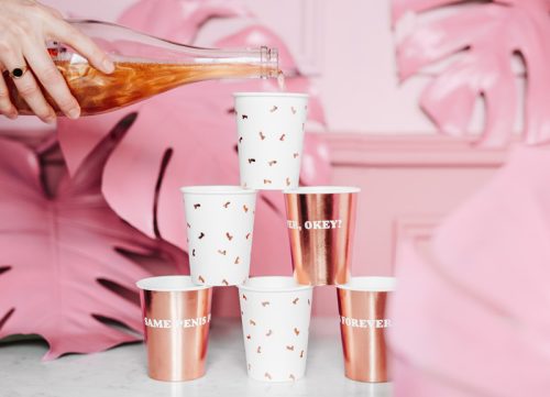 Papírpoharak, örökké ugyanaz a pénisz, mix, 220ml (1 db / 6 db.)