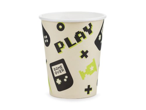 Cups Gamer, 220 ml, mix (1 pkt / 6 db.)