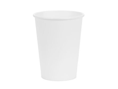 Fehér papír pohár 250 ml, 6 darabos csomag, egyszer használatos