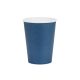 Sötétkék papír poharak 250 ml, 6 db-os csomag