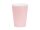 Egyszínű világos rózsaszín papír pohár 250 ml, 6 db/csomag