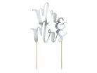 Tortatortabeszúró Mr&Mrs, 25,5 cm