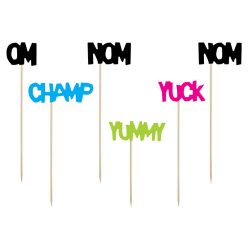   tortabeszúró Monsters - Beszédbuborékok, 13-21,5 cm (1 db / 6 db)