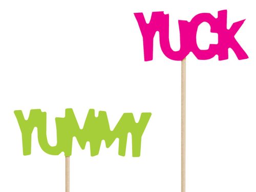 tortabeszúró Monsters - Beszédbuborékok, 13-21,5 cm (1 db / 6 db)