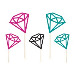 tortabeszúró Diamonds, 12,5-25,5 cm (1 db / 5 db)