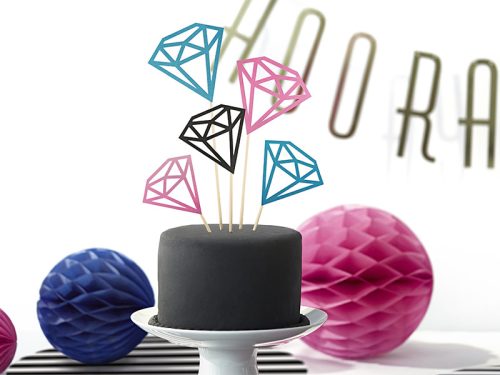 tortabeszúró Diamonds, 12,5-25,5 cm (1 db / 5 db)