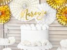 Mariage tortalap, arany, 22,5 cm
