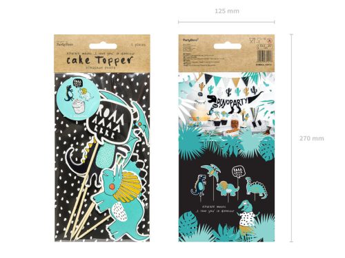 tortabeszúró dinoszauruszok, 10,5-20 cm (1 db / 5 db)