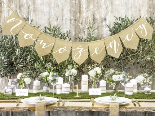 Fa asztalszámok, 10,5cm (1 pkt / 10 db.)