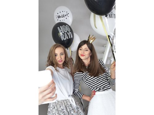 Parti koronák, arany, 5,5 cm (1 pkt / 3 db.)