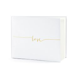 Vendégkönyv, 24 x 18,5 cm, 22 lap